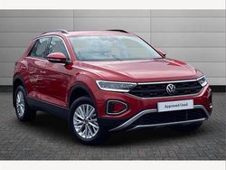 Red Used 2022 VW T-Roc Life SUV | £18,457 (Fair price)