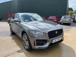 Grey Used 2017 Jaguar F-Pace R-Sport SUV | £14,500 (Fair price)