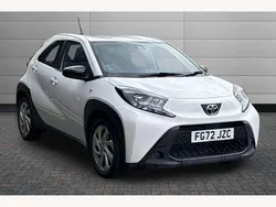 White Used 2022 Toyota Aygo PURE Hatchback | £11,695 (Fair price)