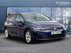 Blue Used 2022 VW Golf VIII Life Hatchback | £15,299 (Fair price)