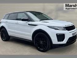 White Used 2018 Land Rover Range Rover evoque HSE Dynamic SUV | £20,015 (Good price)