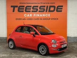 Pink Used 2017 Fiat 500 Lounge Hatchback | £6,495 (Fair price)
