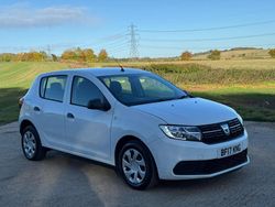 White Used 2017 Dacia Sandero Ambiance Hatchback | £4,495 (Fair price)