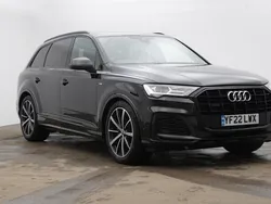 Black Used 2022 Audi Q7 Black Edition SUV | £44,840 (Good price)