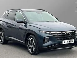 Blue Used 2021 Hyundai Tucson Ultimate SUV | £24,516 (A bit pricey)