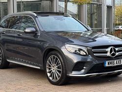 Grey Used 2016 Mercedes GLC220 AMG Line Premium Estate | £16,290 (Fair price)