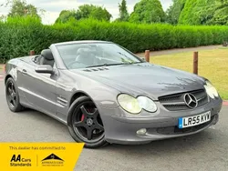 Silver Used 2005 Mercedes SL350 Cabriolet | £6,495 (Fair price)