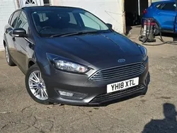 Grey Used 2018 Ford Focus Zetec Hatchback | £7,739 (Good price)