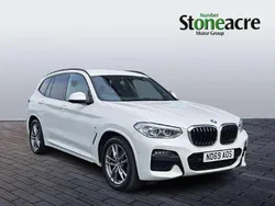 White Used 2019 BMW X3 M Sport SUV | £24,000 (Good price)