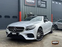 Silver Used 2021 Mercedes E400 AMG line Cabriolet | £38,750 (Good price)