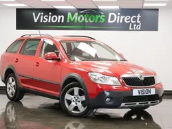 Red Used 2011 Skoda Octavia Scout 4x4 Estate | £2,000 (Super price)