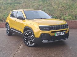 Yellow Used 2024 Jeep Avenger EV Summit SUV | £20,498 (Fair price)