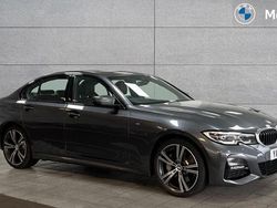Blue Used 2021 BMW 330e M Sport Sedan | £21,497 (Fair price)