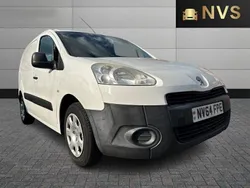 White Used 2015 Peugeot Partner S MPV | £2,995 (Fair price)