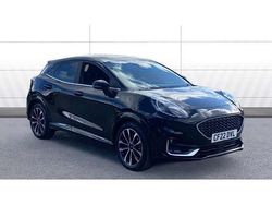 Black Used 2022 Ford Puma Gen-E ST-Line X SUV | £16,388 (Fair price)