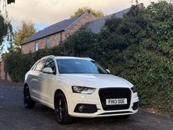 White Used 2013 Audi Q3 Sport SUV | £4,995 (Fair price)