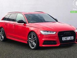 Red Used 2017 Audi A6 Black Edition Estate | £24,999