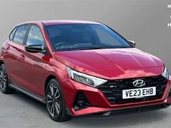 Red Used 2023 Hyundai i20 N Line Hatchback | £16,978 (Fair price)