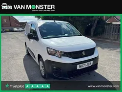 White Used 2022 Peugeot Partner Premium MPV | £9,949 (Fair price)