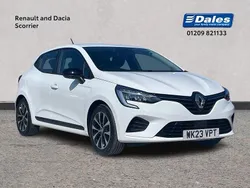 Solid glacier white Used 2023 Renault Clio V Evolution Hatchback | £16,750 (Fair price)
