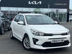 White Used 2023 Kia Rio 2 Hatchback | £13,995 (Fair price)