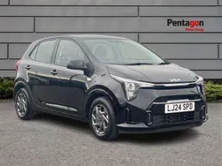Black Used 2024 Kia Picanto 2 Hatchback | £13,498 (Fair price)