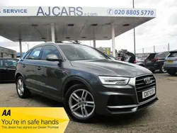 Grey Used 2017 Audi Q3 S-Line SUV | £13,700 (Fair price)