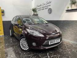 Red Used 2009 Ford Fiesta Titanium Hatchback | £3,290 (Fair price)