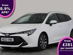 White Used 2022 Toyota Corolla Design Estate | £19,826 (Fair price)