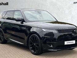 Metallic santorini black Used 2024 Land Rover Range Rover Sport Autobiography SUV | £80,893 (Fair price)