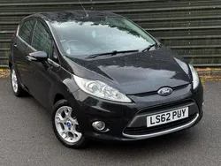 Black Used 2012 Ford Fiesta Zetec Hatchback | £2,599 (Fair price)