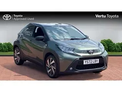 Green Used 2022 Toyota Aygo Hatchback | £15,247 (Fair price)