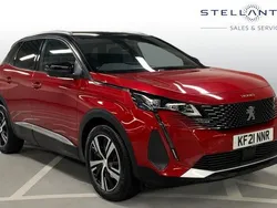 Red Used 2021 Peugeot 3008 GTi Estate | £17,711 (Fair price)