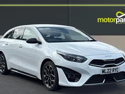 Clear white gloss Used 2022 Kia ProCeed GT-Line Hatchback | £15,000 (Good price)