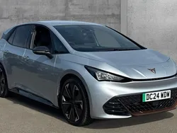 Metallic geyser silver Used 2024 Cupra Born e-Boost Hatchback | £24,990 (Fair price)