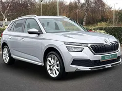 Brilliant silver metallic Used 2022 Skoda Kamiq SE L SUV | £17,300 (Fair price)