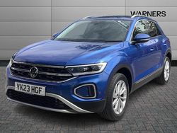 Blue Used 2023 VW T-Roc Style SUV | £22,995 (Fair price)