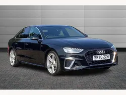 Mythos black Used 2020 Audi A4 S-Line Sedan | £18,695 (Fair price)