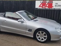 Silver Used 2003 Mercedes SL350 Cabriolet | £7,995 (Good price)