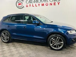 Blue Used 2015 Audi Q5 S-line plus SUV | £9,900 (Good price)