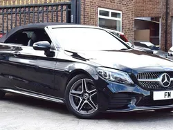 Black Used 2020 Mercedes C300 AMG Line Premium Plus Cabriolet | £20,750 (A bit pricey)