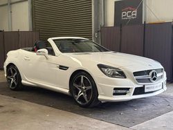 White Used 2015 Mercedes SLK200 AMG Cabriolet | £8,990 (Fair price)