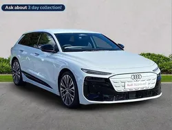 White New 2025 Audi e-tron Performance SUV | £71,349 (A bit pricey)