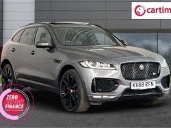 Grey Used 2018 Jaguar F-Pace S SUV | £19,950 (Fair price)
