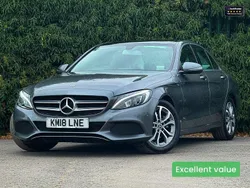 Grey Used 2018 Mercedes C200 Premium Sedan | £14,763 (Good price)