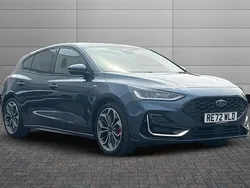Blue Used 2022 Ford Focus ST-Line Hatchback | £18,450 (A bit pricey)