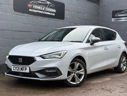 White Used 2021 Seat Leon FR Hatchback | £11,495 (Fair price)