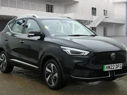 Black Used 2022 MG ZS Trophy Connect Sedan | £15,290 (Fair price)