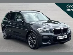 Grey Used 2019 BMW X3 M Sport SUV | £23,525 (Good price)