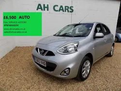 Silver Used 2013 Nissan Micra Acenta Hatchback | £6,500 (Fair price)